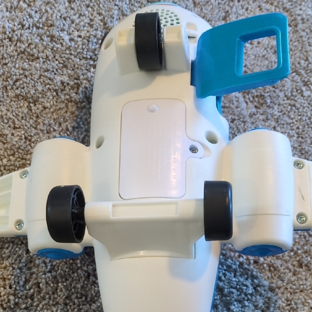 Fisher-Price Sky Blue Airplane Toy - Picture 5 of 6